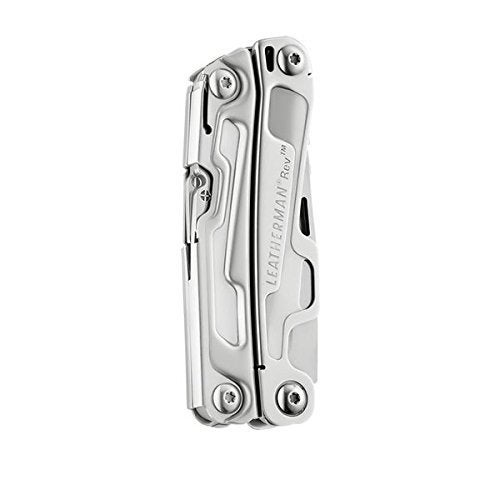 LEATHERMAN ليذرمان، أداة متعددة الاستخدامات بحجم الجيب مع فتاحة عبوات ومفكات، من الفولاذ المقاوم للصدأ - Image 3