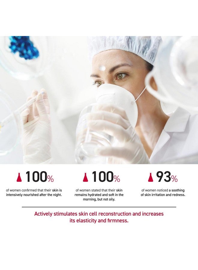 بايولك 65+ كريم ليلي لإعادة البناء المكثف وحمض الهيالورونيك وفيتامين A ومستخلص عرق السوس لتجديد البشرة وترطيبها وتقليل تغير اللون وتلطيف التهيج والاحمرار 50 مل - Image 5