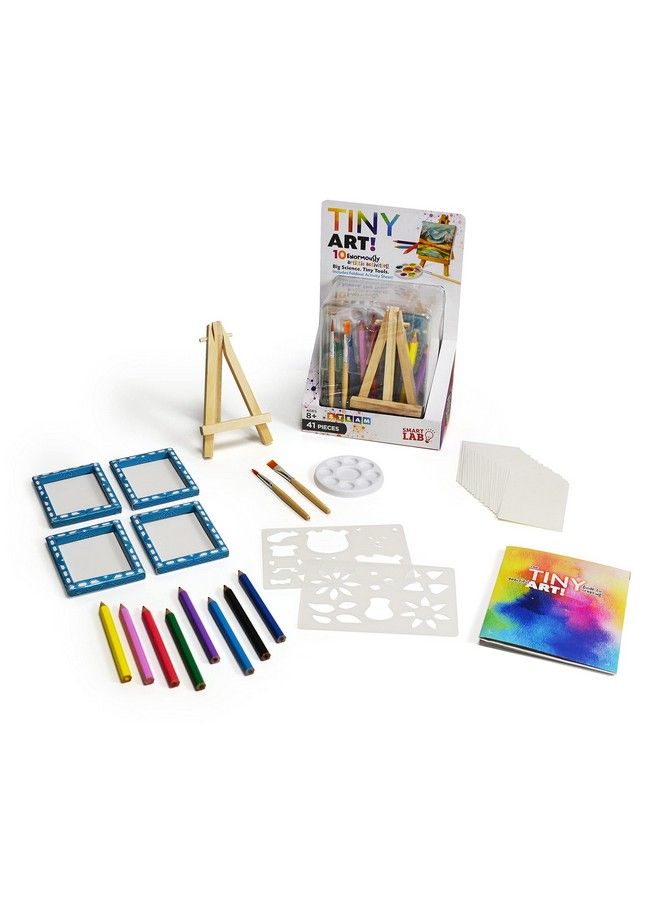 SmartLab Toys Tiny Art! 10 Enormously Artistic Activities. Big Science. Tiny Tools Multi - Image 4