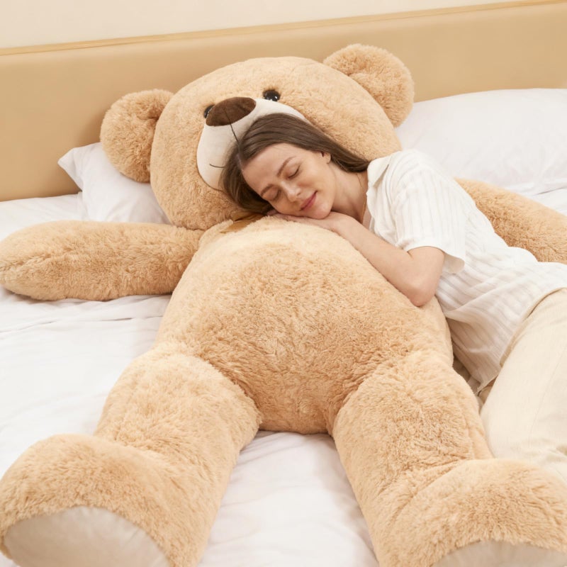 Toys Studio Ultra Soft Teddy Bear 51 inch Giant Stuffed Animal Large Stuffed Bear Plush Toy for Girls Girlfriend Gifts Christmas Kids Easter Valentines Day - Image 3