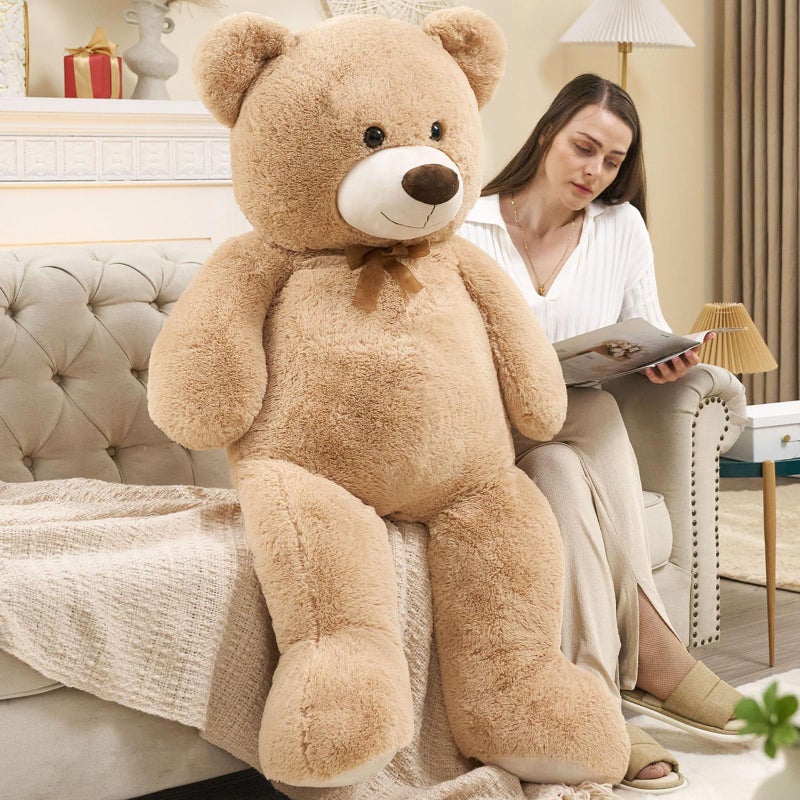 Toys Studio Ultra Soft Teddy Bear 51 inch Giant Stuffed Animal Large Stuffed Bear Plush Toy for Girls Girlfriend Gifts Christmas Kids Easter Valentines Day - Image 2