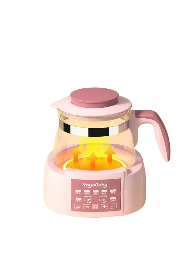Baby-Specific Constant-Temperature Water Dispenser  Milk Formula Maker with Automatic Hot Water Dispensing  Smart Temperature Control Milk Warming Device  Home Essential Warm Milk Prep Machine White Pot with Memory Function 3L Capacity - Image 2