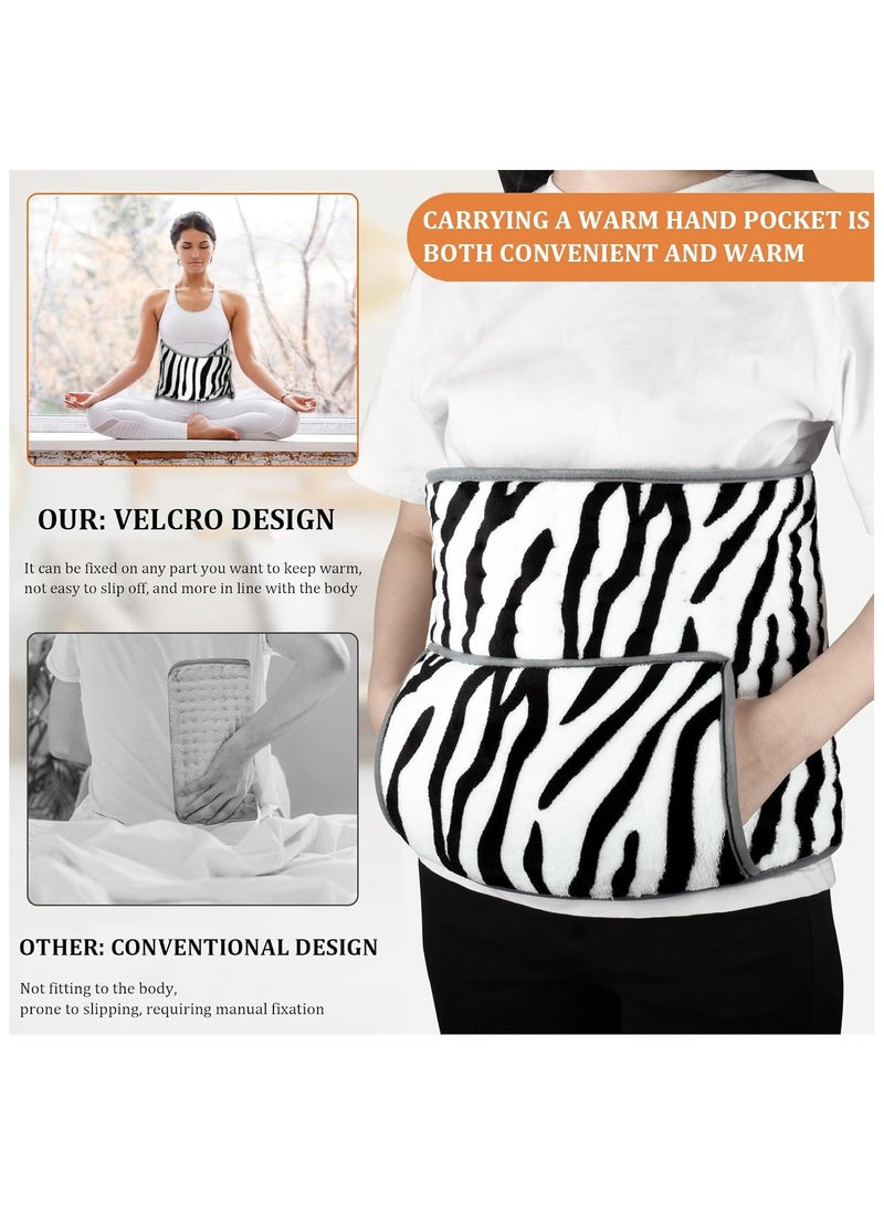 general Newest Heating Pad for Back Pain and Cramps Relief,Fast Heating 6 Levels & 4Timers Auto Shut-Off Waist Heated Wrap Belt for Neck Shoulders Back Gifts for Women Men - Image 4