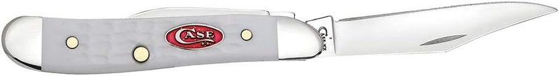 Case WR XX Pocket Knife Sparxx White Jigged Synthetic Peanut Item #60188 - (6220 SS) - Length Closed: 2 7/8 Inches - Image 5