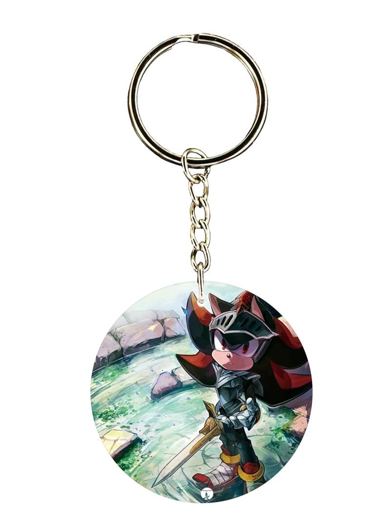 Sonic Printed Keychain