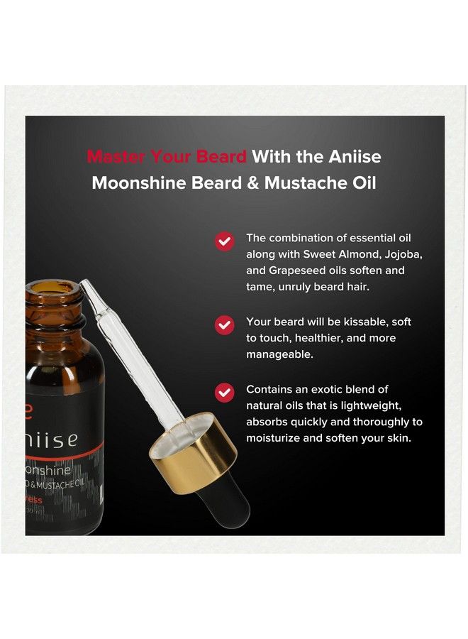 aniise Beard Oil Mustache Oil Stimulate Beard And Hair Growth All Natural Exotic Oils (Cypress) - Image 4