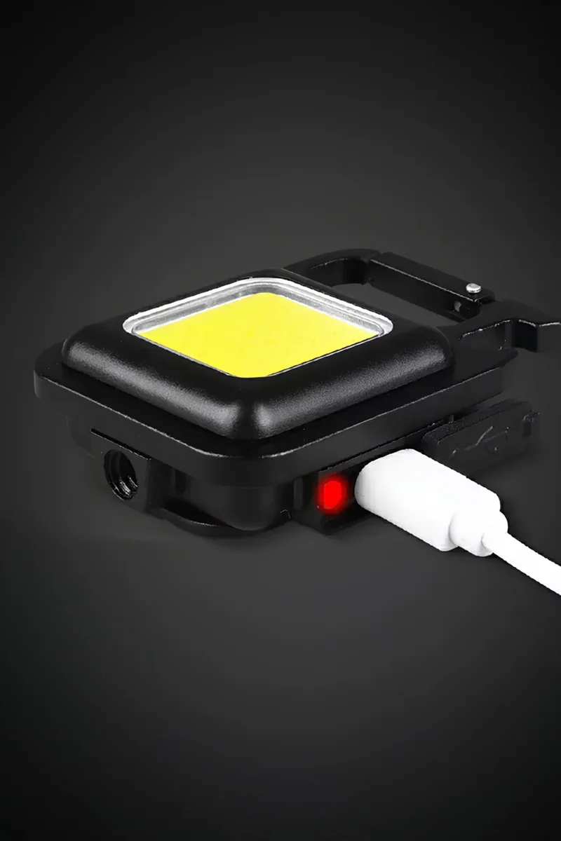 موبي Multi-Purpose Mini LED Keychain Flashlight Flash Magnetic Waterproof Camping Lantern with Bottle Opener