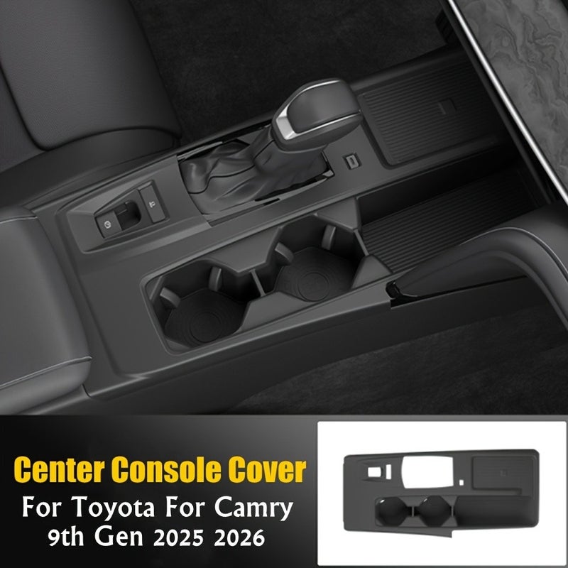 Silicone Center Console Mats, Gear Shift Panel & Cup Holder Inserts for 2024-2026 9th Generation Toyota Camry, Interior Decorative  Accessories - Image 1
