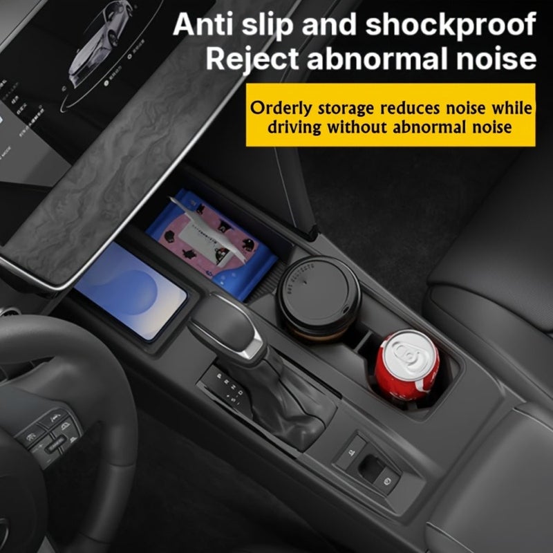 Silicone Center Console Mats, Gear Shift Panel & Cup Holder Inserts for 2024-2026 9th Generation Toyota Camry, Interior Decorative  Accessories - Image 5