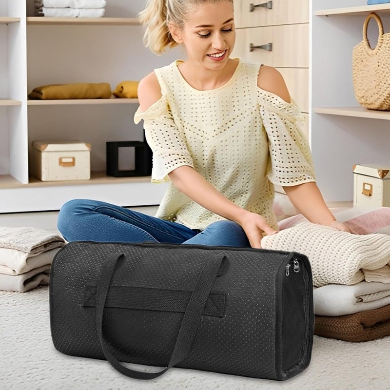 سرير طائرة قابل للطي، وسادة نوم محمولة، تصميم مريح ومضاد للانزلاق، حقيبة نقل خفيفة من البوليستر من نوع أكسفورد | مثالي للأطفال في مرحلة ما قبل المدرسة، الأولاد والبنات، للسفر والتخييم - Image 4