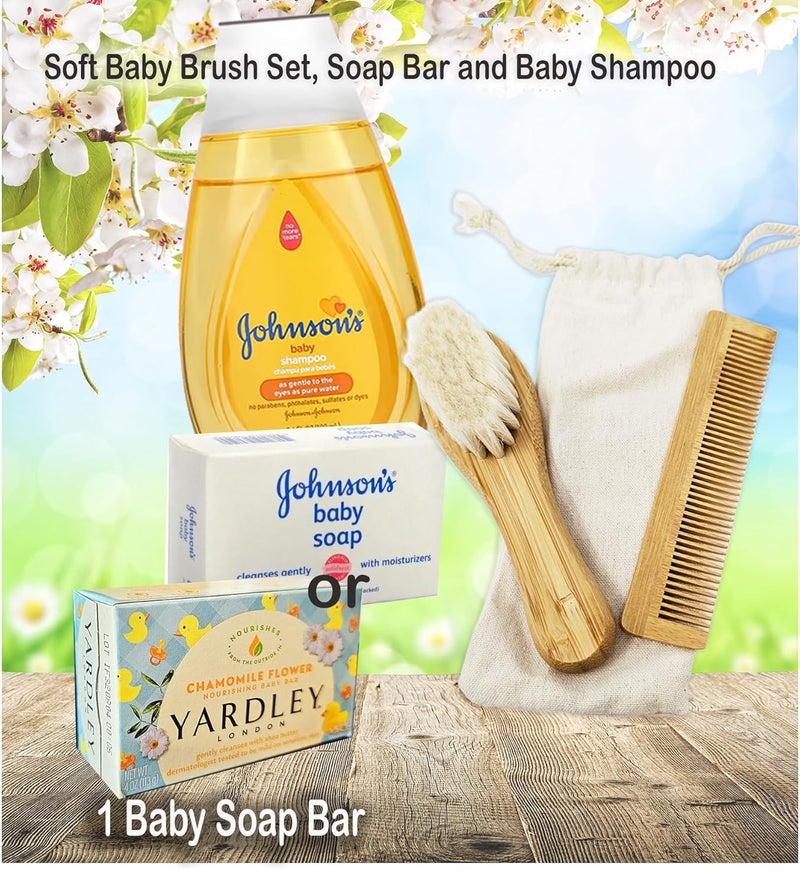 Beyond The Box New Baby Boy Gift Basket  Unique Gift Set for a New MOM Light Blue Baby Gift Set Welcome Baby Care Package All wNewborn Essentials Bundle for Expecting Moms Baby Shower After Labor Gift - Image 3