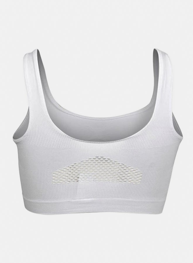 Silvy Lycra Net Bra For Women - Image 2