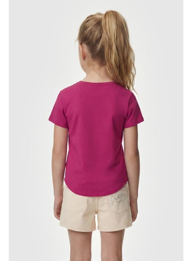 GUESS Youth Graphic Crew Neck T-Shirt - Image 2