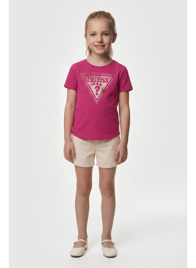 GUESS Youth Graphic Crew Neck T-Shirt - Image 4