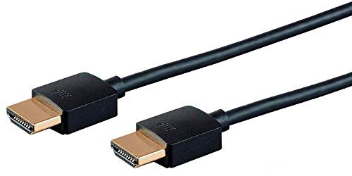 Monoprice Certified Premium HDMI Cable 4K60Hz HDR 18Gbps 36AWG YUV 444 5Pack 3 Feet Black Ultra Slim Series - Image 3