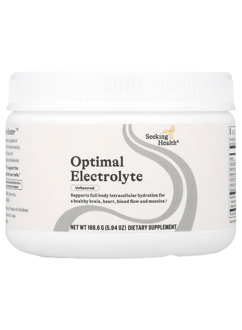 Seeking Health Optimal Electrolyte, Unflavored, 5.94 oz (168.6 g)