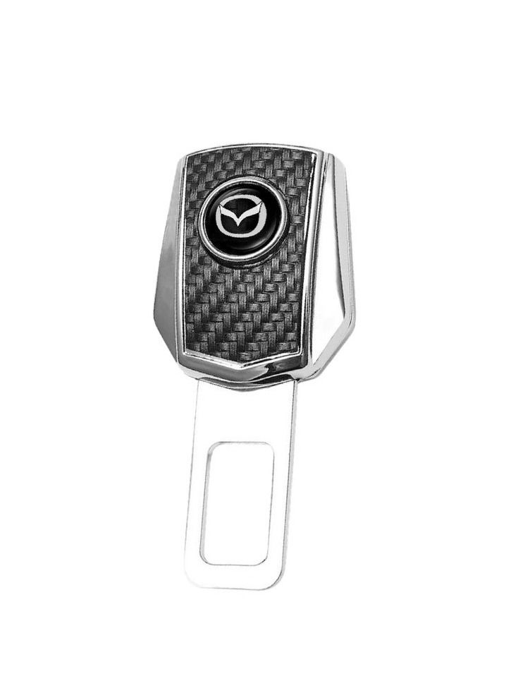 mazda MAZDA Logo Seat Belt Buckle Seat Belt Alarm Stopper Seat Belt Clip Premium Quality 1 Pcs  - Image 3