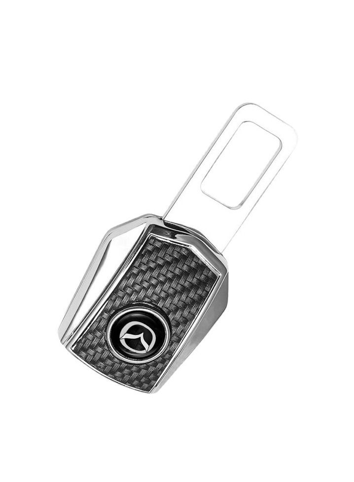 mazda MAZDA Logo Seat Belt Buckle Seat Belt Alarm Stopper Seat Belt Clip Premium Quality 1 Pcs  - Image 2