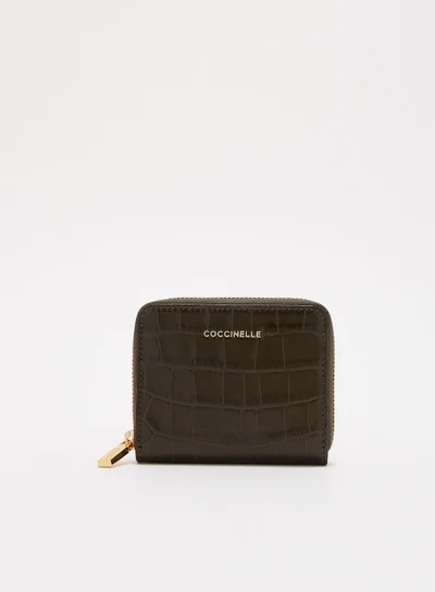 كوكسينيل Textured Leather Wallet