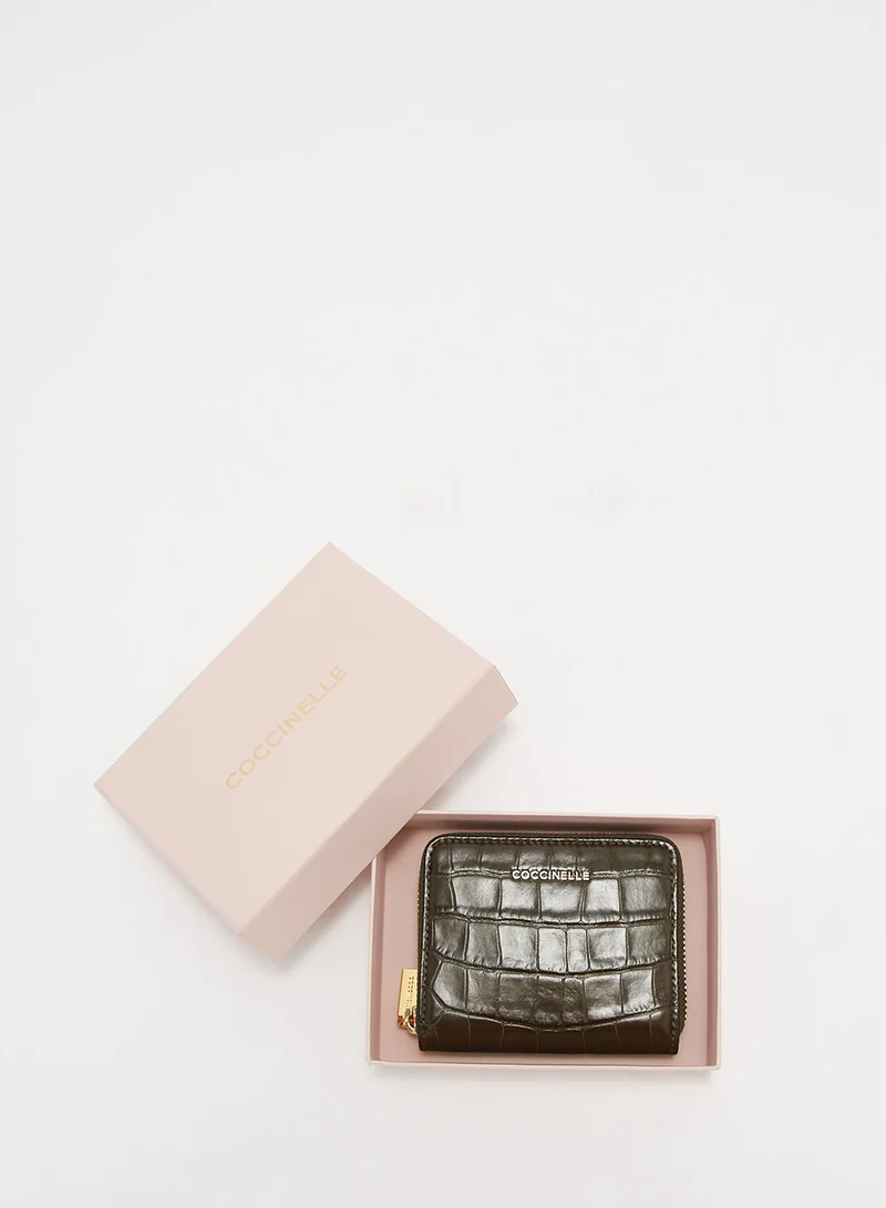 COCCINELLE Textured Leather Wallet