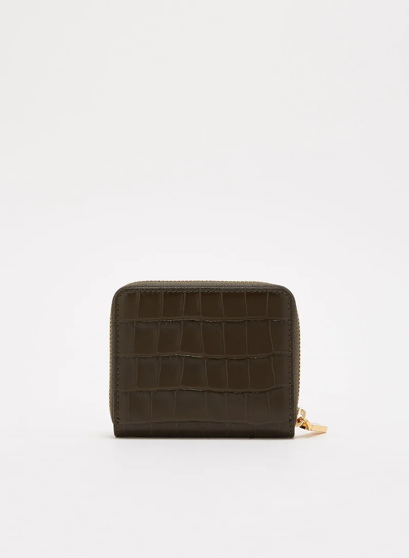 COCCINELLE Textured Leather Wallet