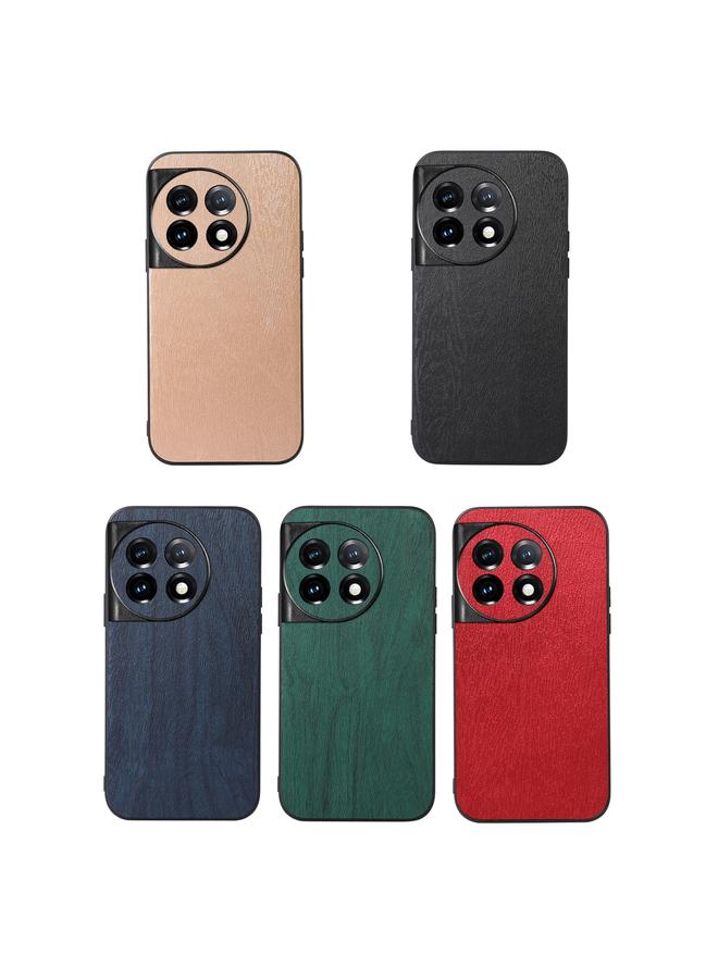 S-TOP Case For OnePlus 11R/Ace 2 Wood Texture PU Phone Case - Image 3