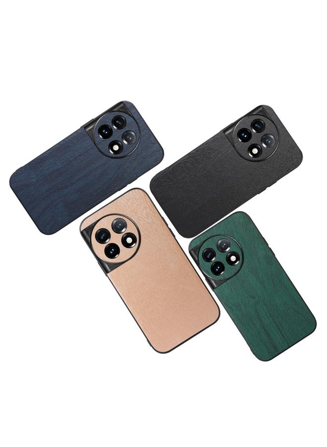 S-TOP Case For OnePlus 11R/Ace 2 Wood Texture PU Phone Case - Image 4