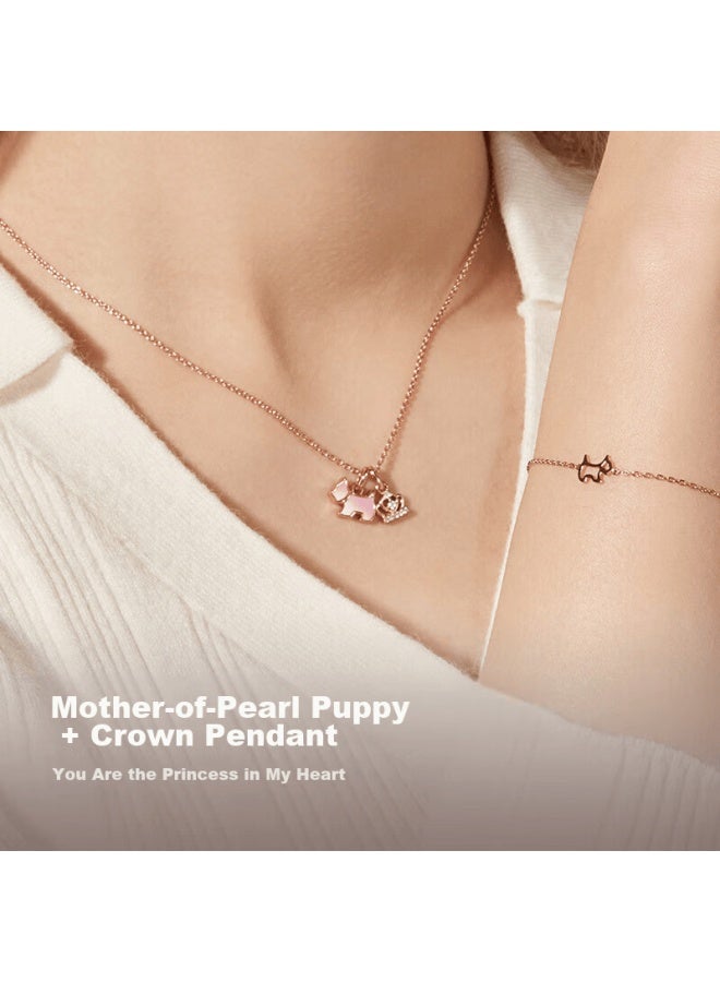 Agatha Colorful Destiny Light Luxury Silver Necklace For Women, Birthday Gift For Girlfriend With Elegant Pendant - Image 2