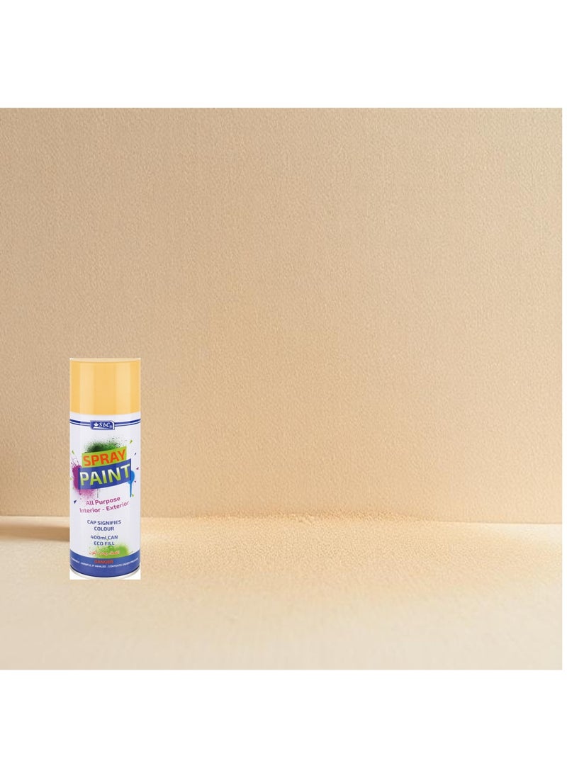 SBC All Purpose Spray Paint 400ml Content Beige - Image 2
