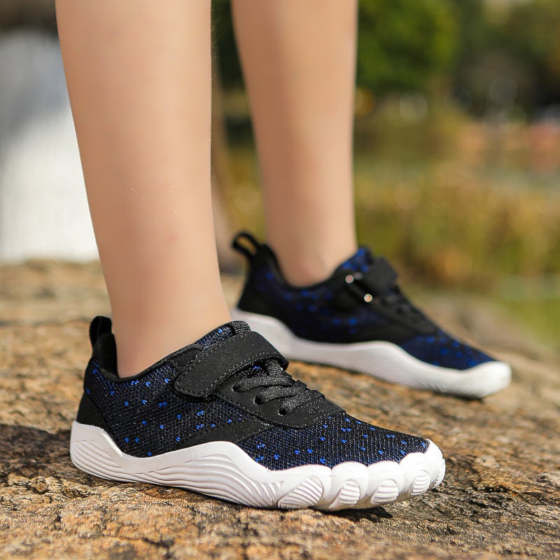 Kidsren'S Wide-Toe Barefoot Casual Breathable Mesh Kidsren'S Shoes Comfortable Sports Running Shoes For Boys And Girls - Image 3