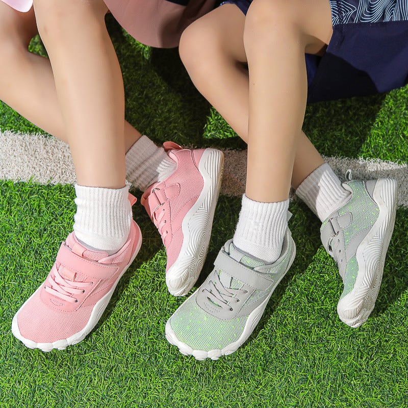 Kidsren'S Wide-Toe Barefoot Casual Breathable Mesh Kidsren'S Shoes Comfortable Sports Running Shoes For Boys And Girls - Image 2