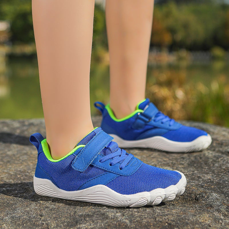 Kidsren'S Wide-Toe Barefoot Casual Breathable Mesh Kidsren'S Shoes Comfortable Sports Running Shoes For Boys And Girls - Image 5