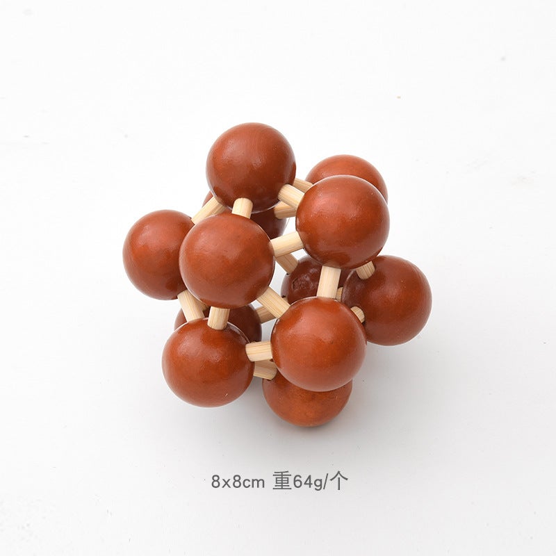 Kongming Lock Luban Lock Full Set Children'S Intelligence Adult Elderly Adults To Relieve Boredom Difficult Iq Wooden Toys - Image 1