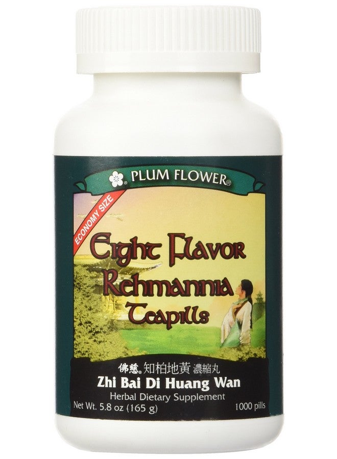 Plum Flower Eight Flavor Rehmannia Teapills -- Economy Size -- Plum Flower, 1000 Pills  - Image 1