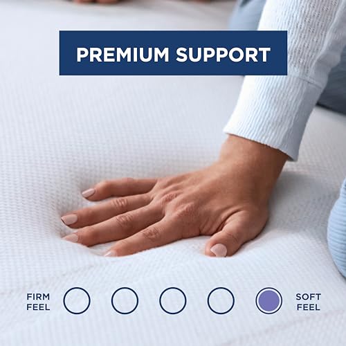 Tempur-Pedic TEMPUR-Adapt (Supreme) 3" Memory Foam Mattress Topper, Full, White - Image 3