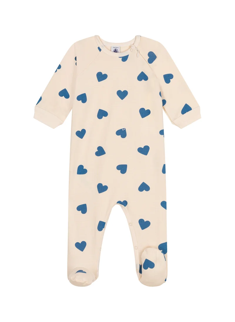 بيتي باتو Babies' brushed fleece heart print pyjamas