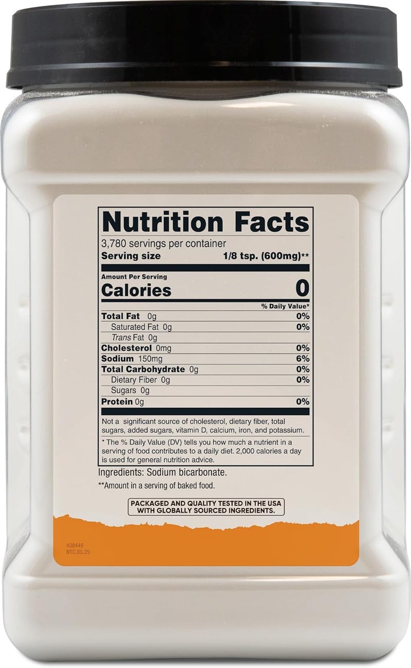 Nutricost Pantry Baking Soda (5 LBS) - For Baking, Cleaning, Deodorizing, and More - Image 3