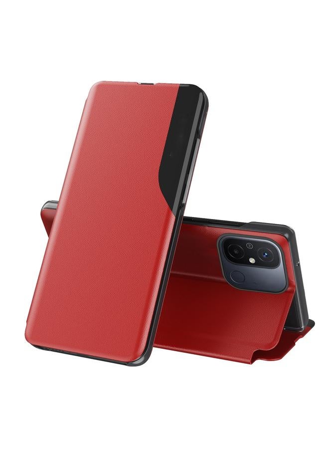The Bros Case For Xiaomi Redmi 13C Attraction Flip Holder Leather Phone Case