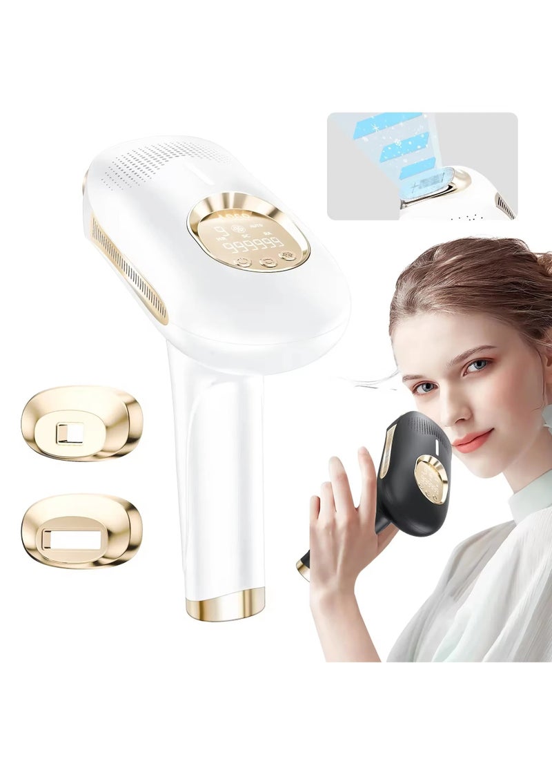 IPL Hair Removal Device, At-Home Hair Removal with Ice Cooling, ,Permanent Painless Epilation for Face Back Leg Arm Armpit Bikini Line - pzsku/Z46E31465CE9D3224CE3BZ/45/_/1735612443/c9c76587-7ce1-45f3-bd17-0a59a6c4e8e1