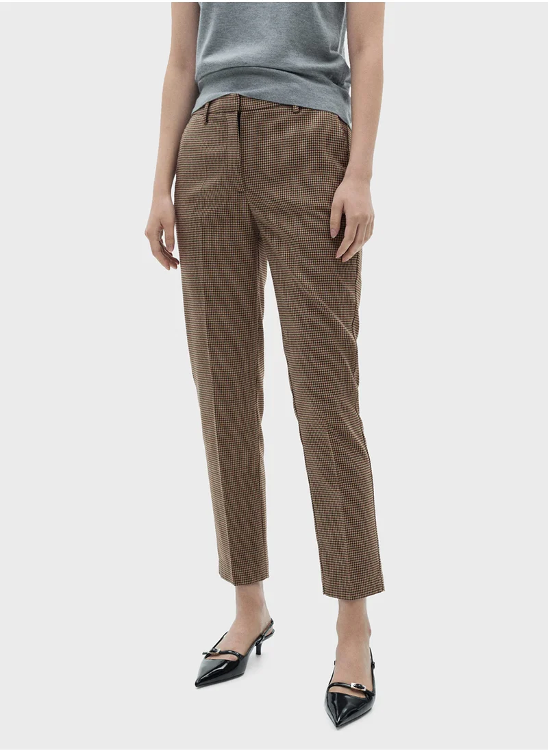 مانجو Mid-Rise Skinny Trousers