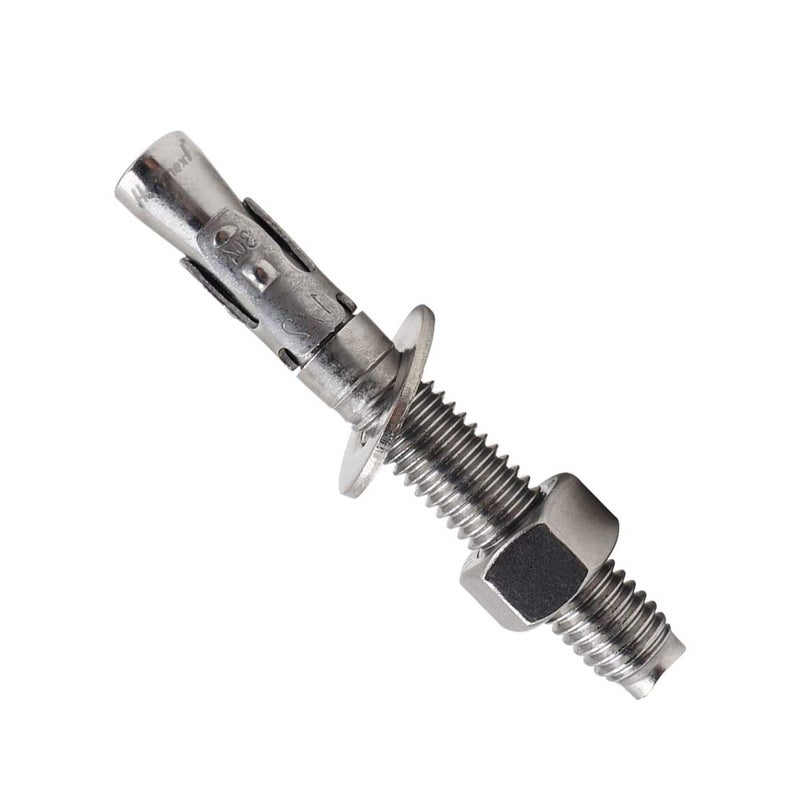 Horiznext 1/2" × 3-3/4" بوصة مثبتات قوية من الفولاذ المقاوم للصدأ، مسامير للخرسانة (4 قطع) - Image 1