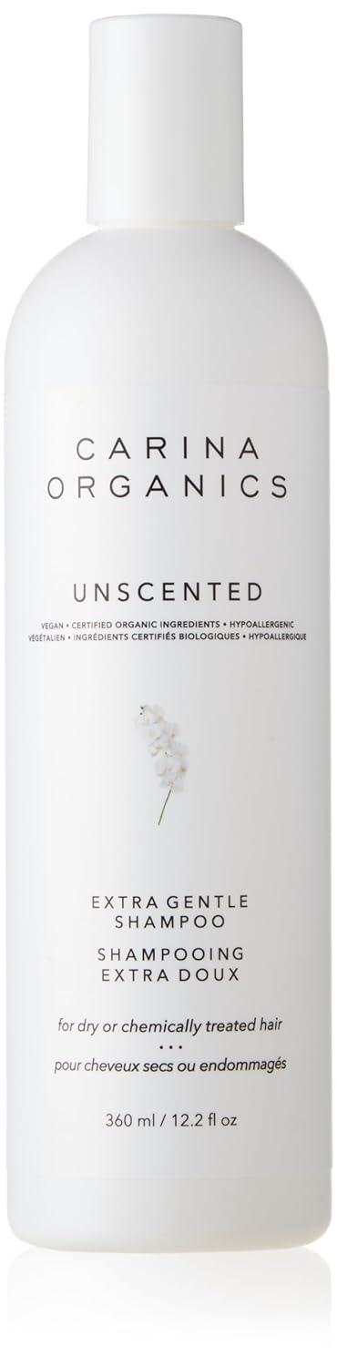Carina Organics Carina Organics Unscented Extra Gentle Shampoo, 360 Milliliters 