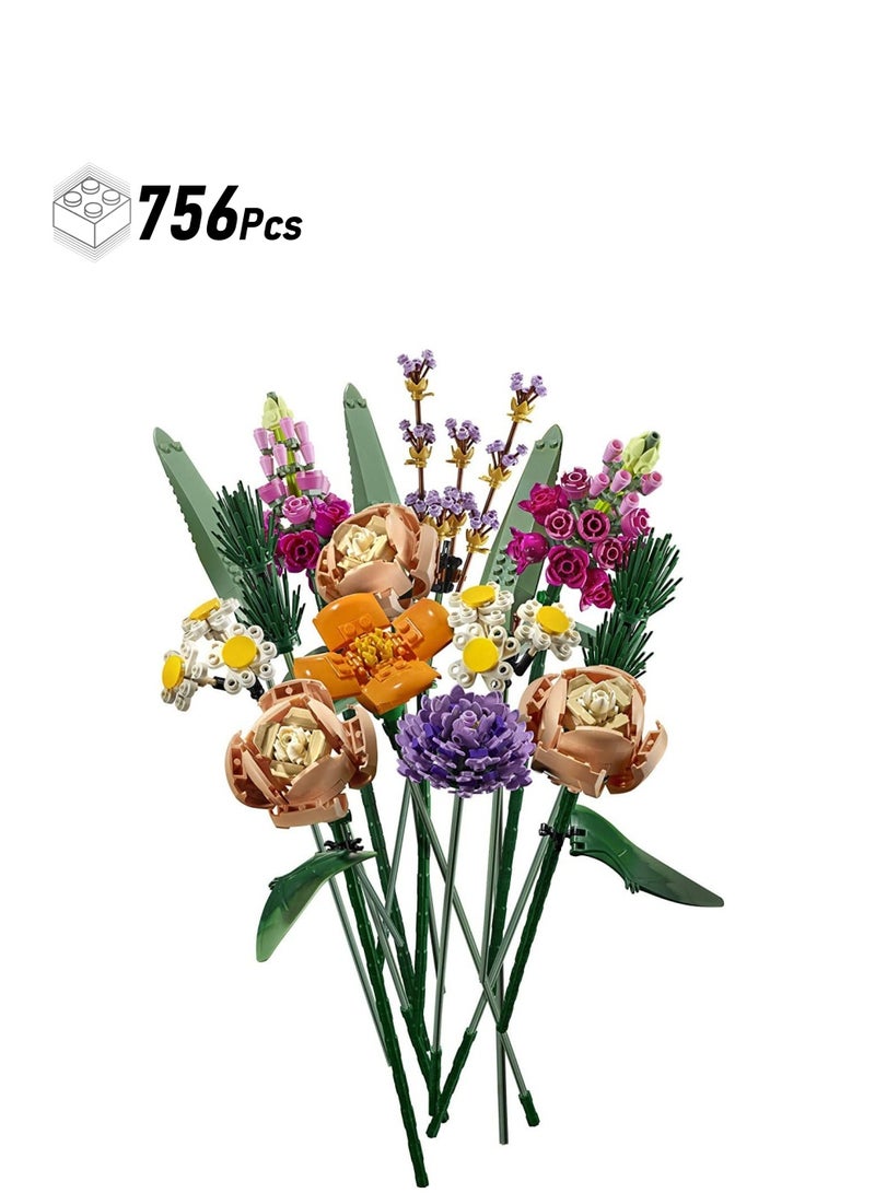 756 قطعة من نماذج الزهور المقطوعة يدويًا - ألعاب الأطفال وزخارف العطلات وديكورات الطاولة - Image 1
