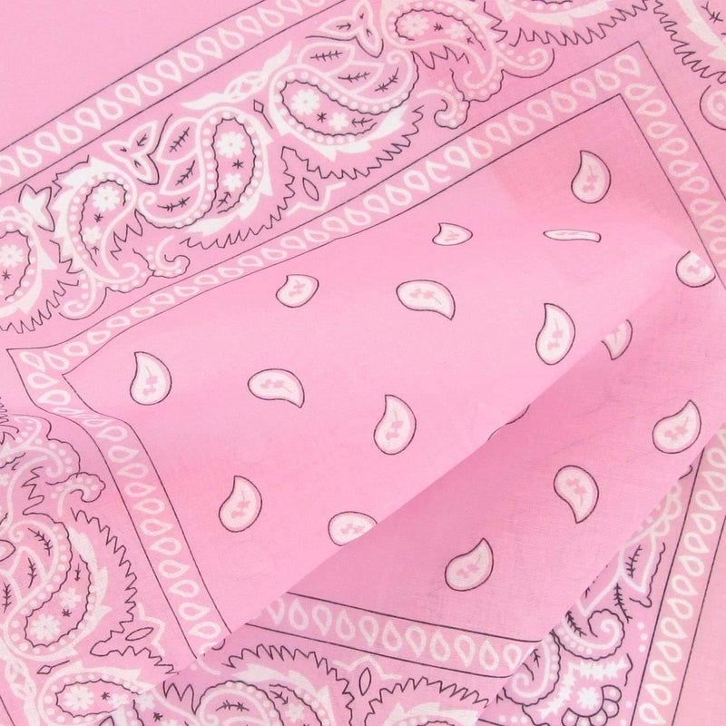 Boolavard 1s, 6s, 9s or 12 Pack Cowboy Bandanas Bandana with Original Paisley Pattern - Image 4