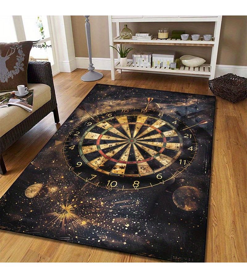 Creative Space Themed Printed Carpet 59x79 Inch Crystal Velvet Soft For Bedroom - Image 5