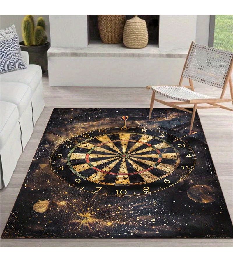 Creative Space Themed Printed Carpet 59x79 Inch Crystal Velvet Soft For Bedroom - Image 4