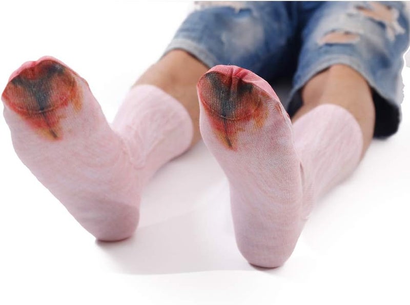 NDLBS Funny Christmas Gifts Novelty 3D Animal Paw Socks Stocking Stuffers for Adult Women Men Teens Gag White Elephant Gifts - Image 3