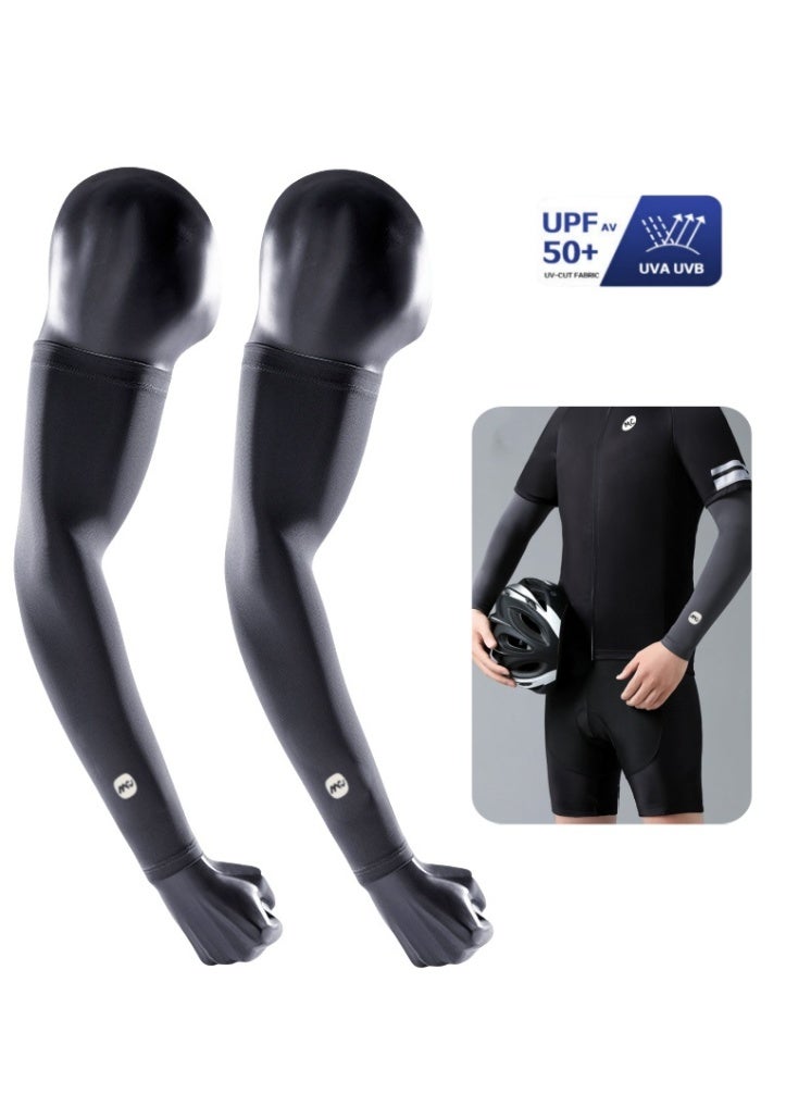 MIAOCHEN UPF 50+ Men's Sleeve Women's Cool Ultra-Thin UV Protection Sport Compression - Image 1