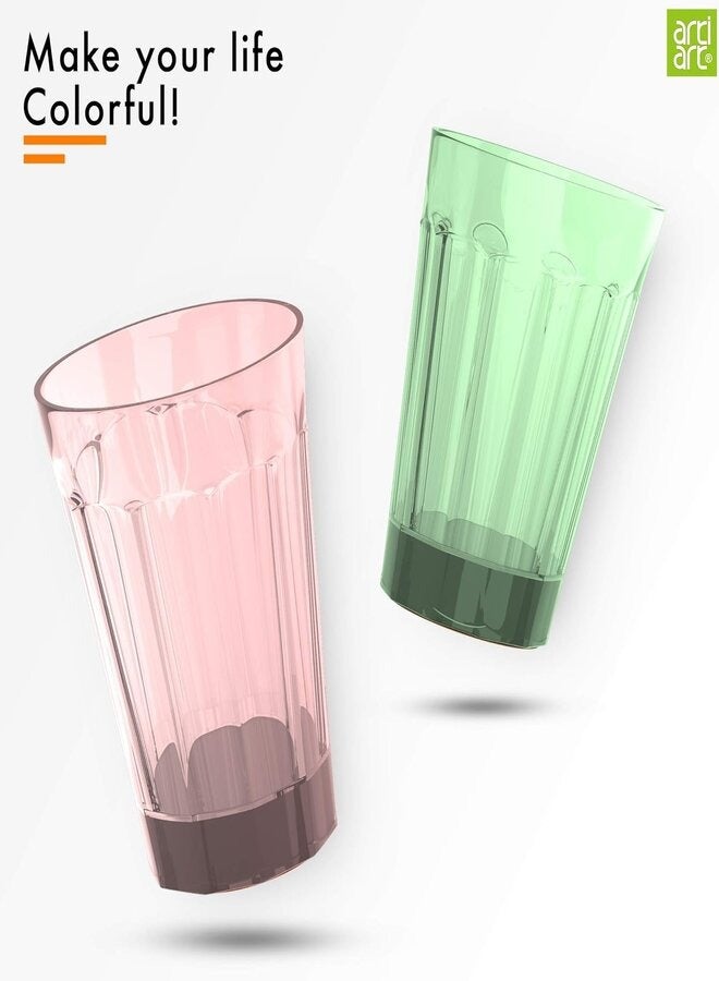 Artiart Suction Party Mug Transparent Plastic Iceberg No Fall Party Mug, with Spill-Proof Suction Technology Small (280 ml)  - Image 4