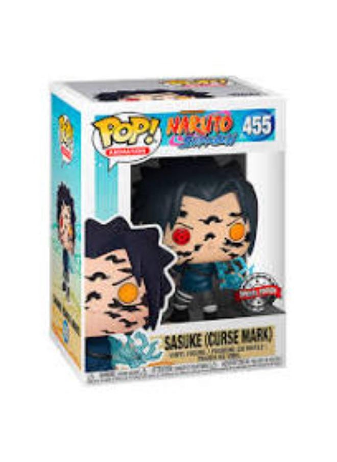 Funko - Pop! Anime :  Naruto - Sasuke Uchiha With Curse Marks (Exc) - Image 1